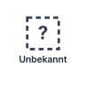 Eine Person unbekannten Geschlechts als Fragezeichen in einem Quadrat mit gestrichelter Umrandung