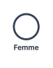 Une femme représentée par un cercle