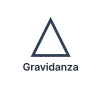 Una gravidanza in corso disegnata come un triangolo