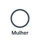 Uma mulher desenhada como um único círculo